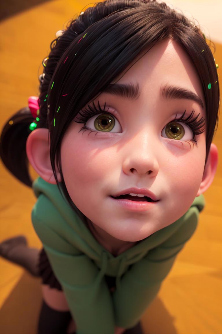 Cute Cartoon Girl, Princess Vanellope, Smile HD phone wallpaper | Pxfuel